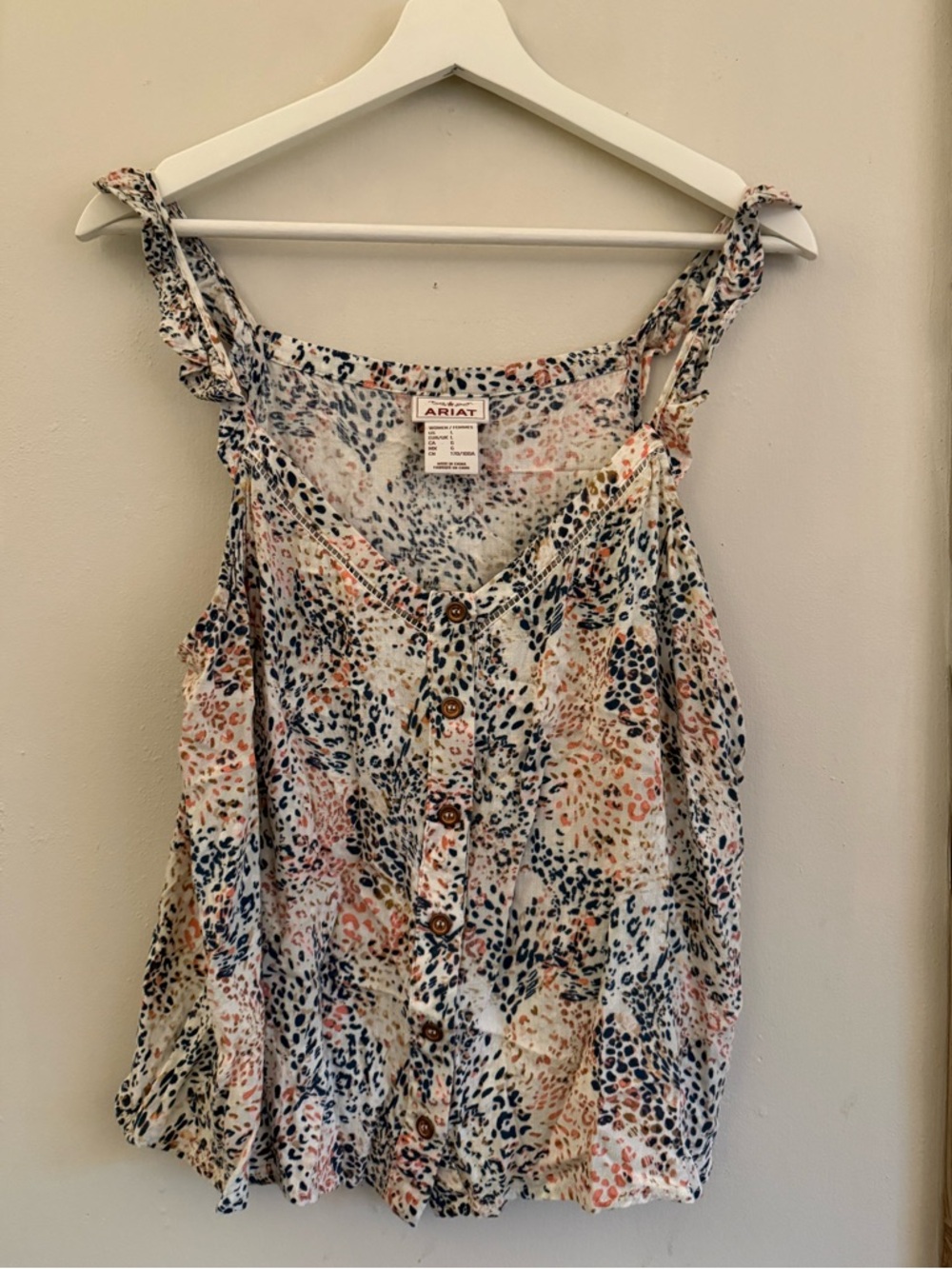 Ariat Multicolor Animal-Print Tank